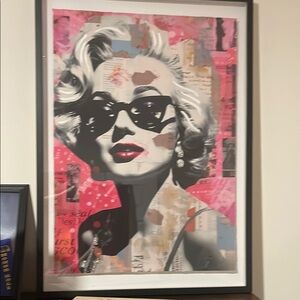 Macy's Pop Art Print - Pink and Gray